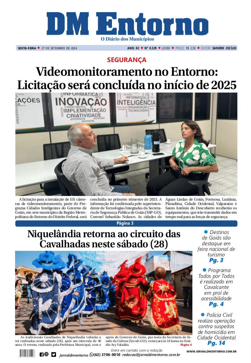 Capa da edição